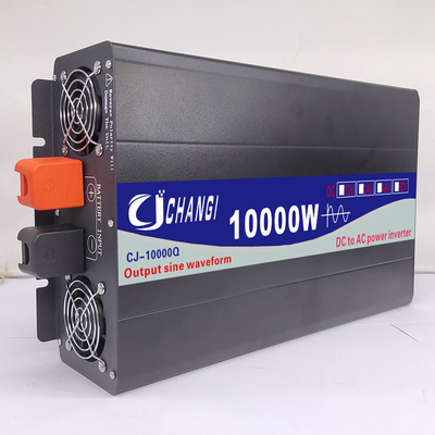 Μεγάλη δύναμη καθαρός αναστροφέας 12kw 24v 220v 5000w κυμάτων ημιτόνου 10000 Watt