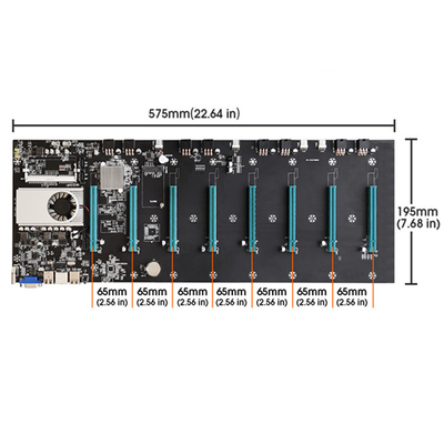 Μητρική κάρτα πινάκων DDR3 S37 ελέγχου ανθρακωρύχων Asic μνήμης DDR3 1600 1066
